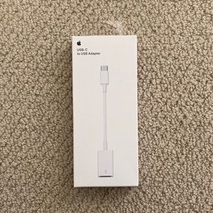 NEW Apple USB-C to USB Adapter Cable White Guaranteed Authentic NIB